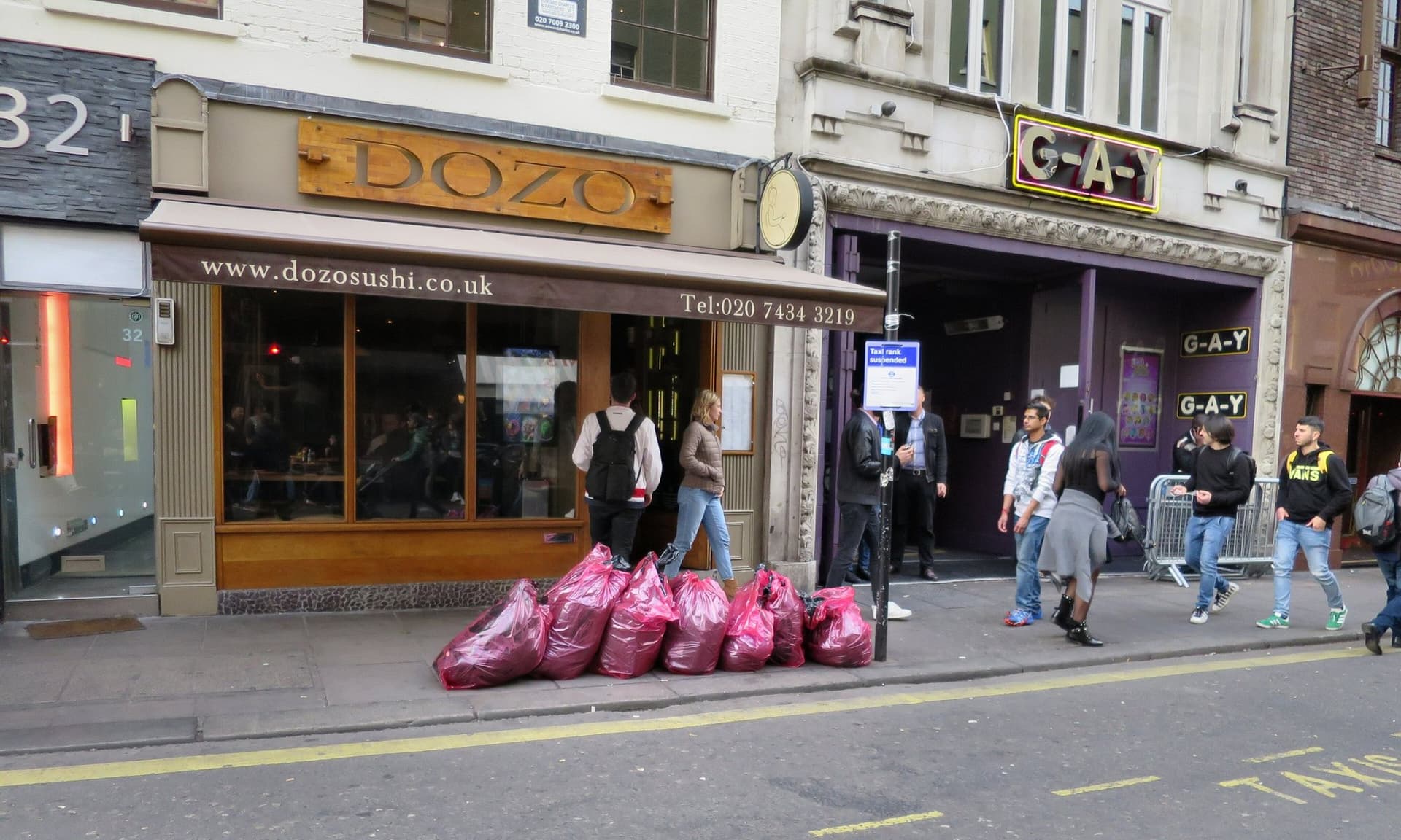 Old Compton Street, Soho London W1