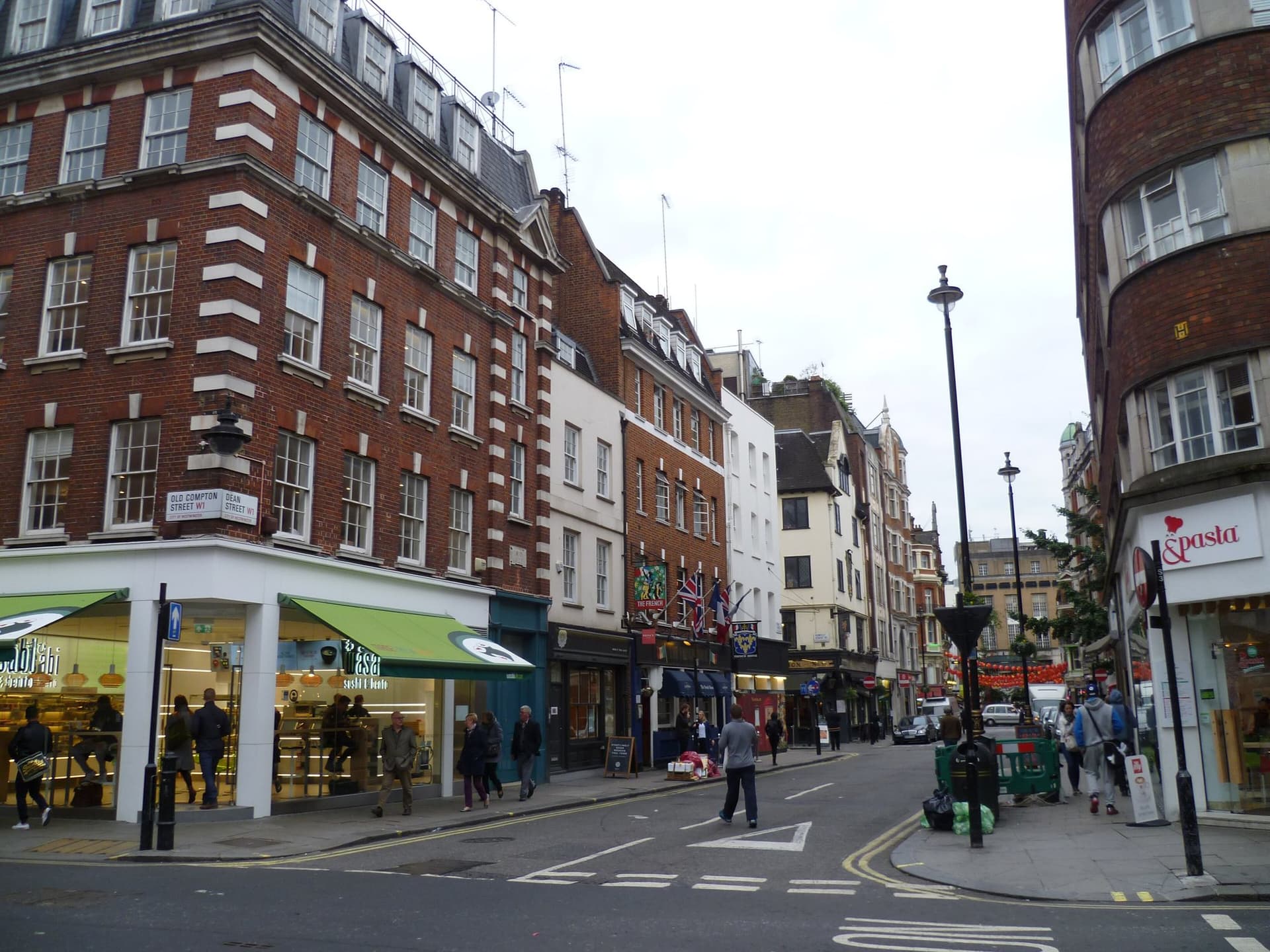 Dean Street - Old Compton Street corner